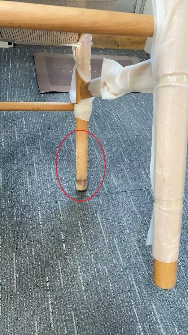 ウィンザーチェアスタイル 木製椅子 訳あり品　写真をご確認SF16-03