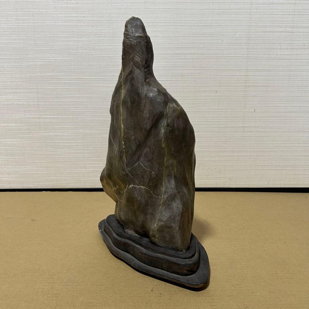 石像 聖母マリア 高さ36ｃｍ 母子像 達磨 奇石 珍品 天然石 仏像
