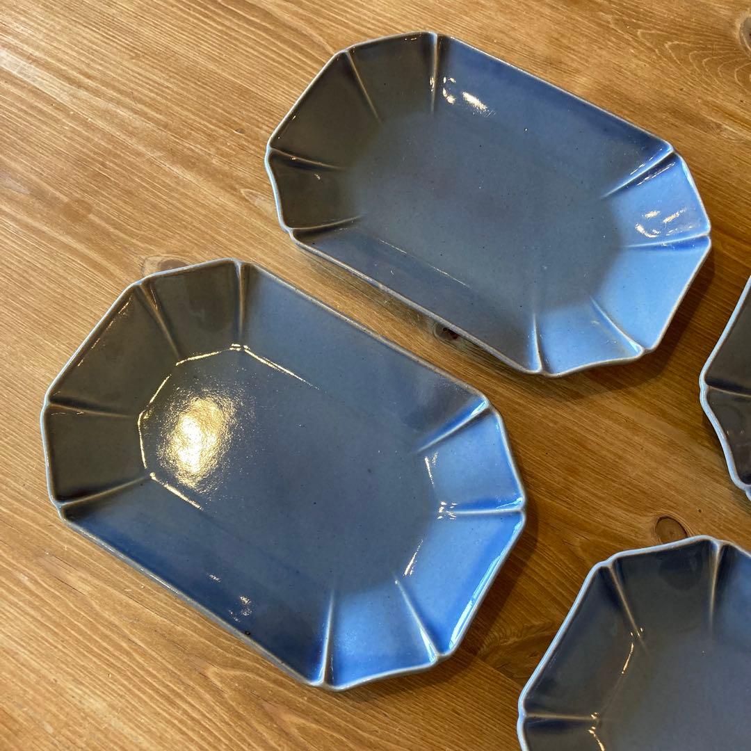 やまえみさま専用＊おまとめ＊スタジオm＊一花 長角皿 × 4枚＊