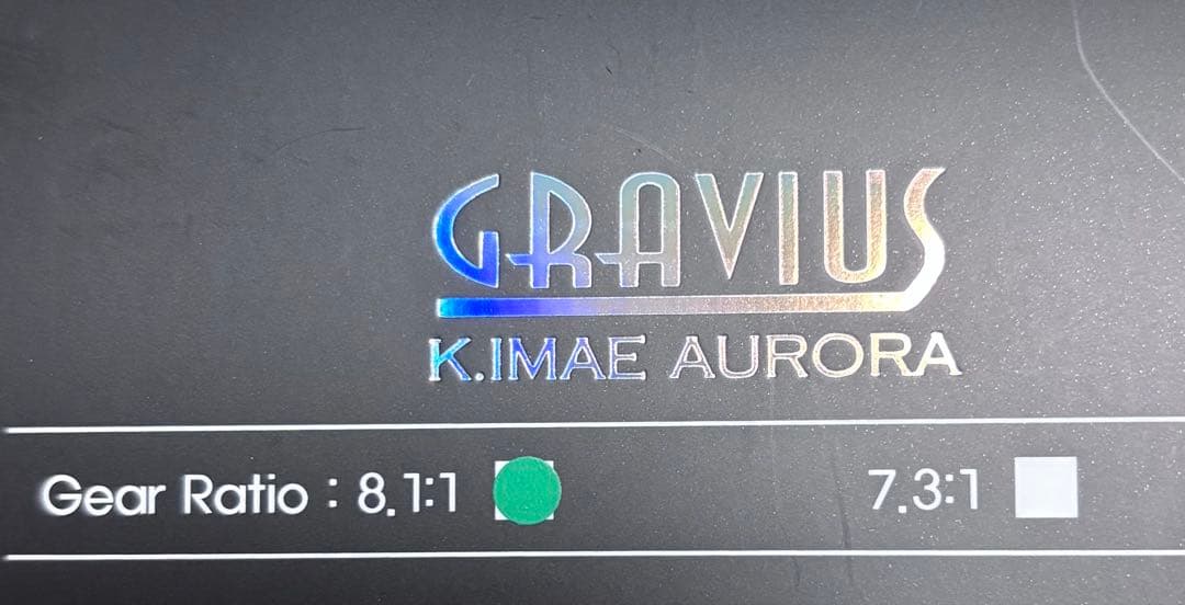 【値下げ中】グラビアス K.IMAE オーロラ KTF 8.1RH レッド