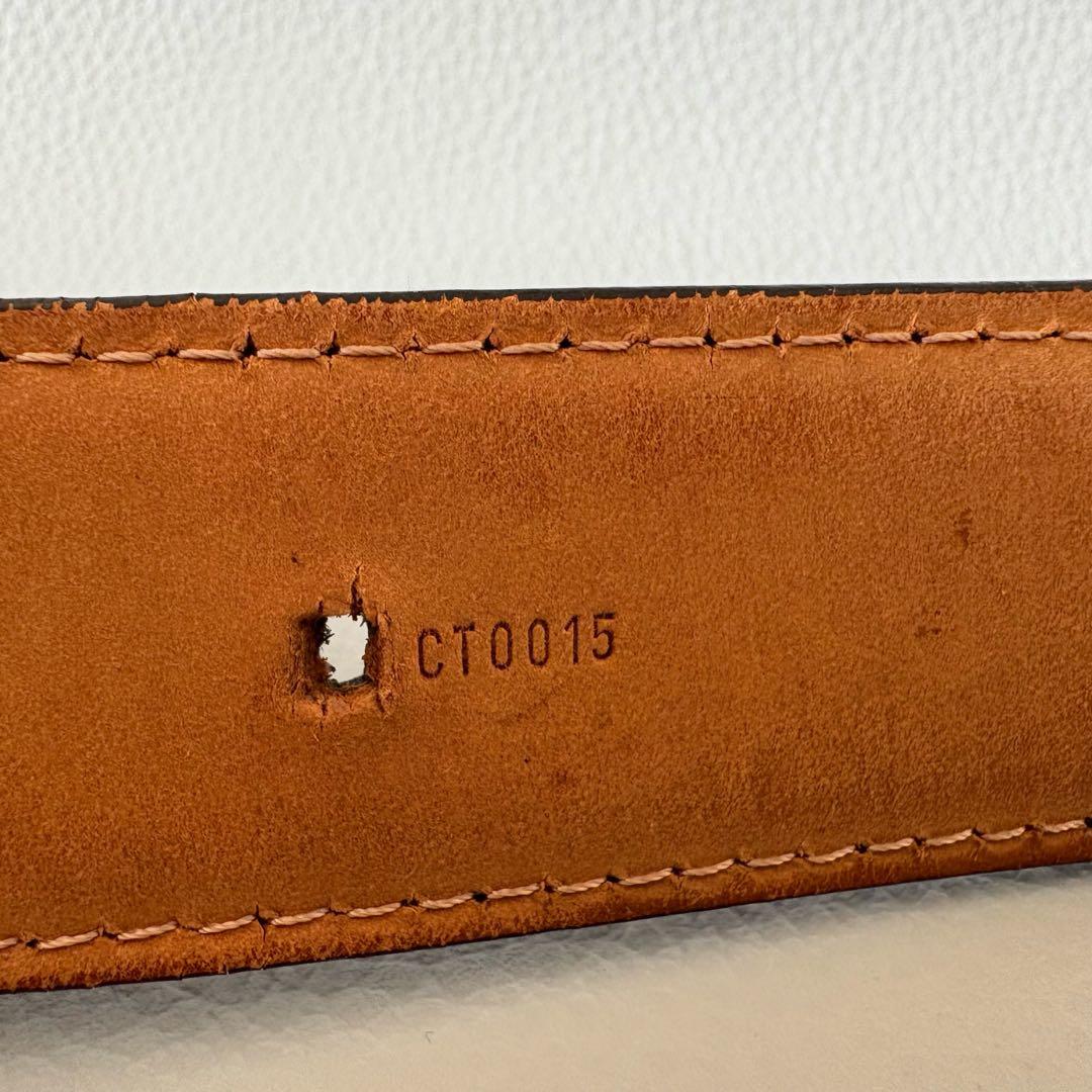 LOUIS VUITTON エピ サンチュール エリプス ベルト ノワール 黒