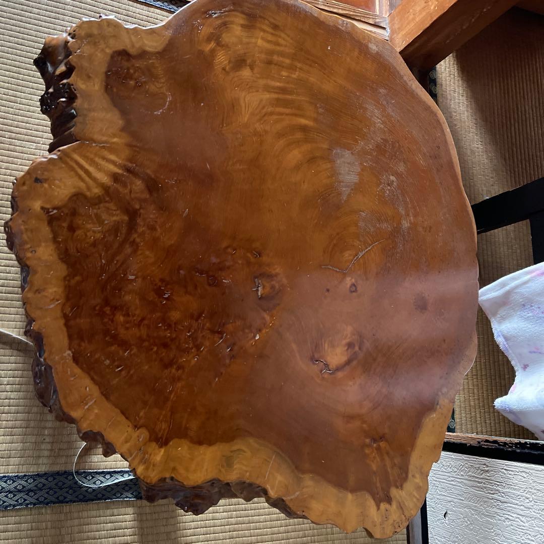 天然木製座卓 昭和レト写真追加しました