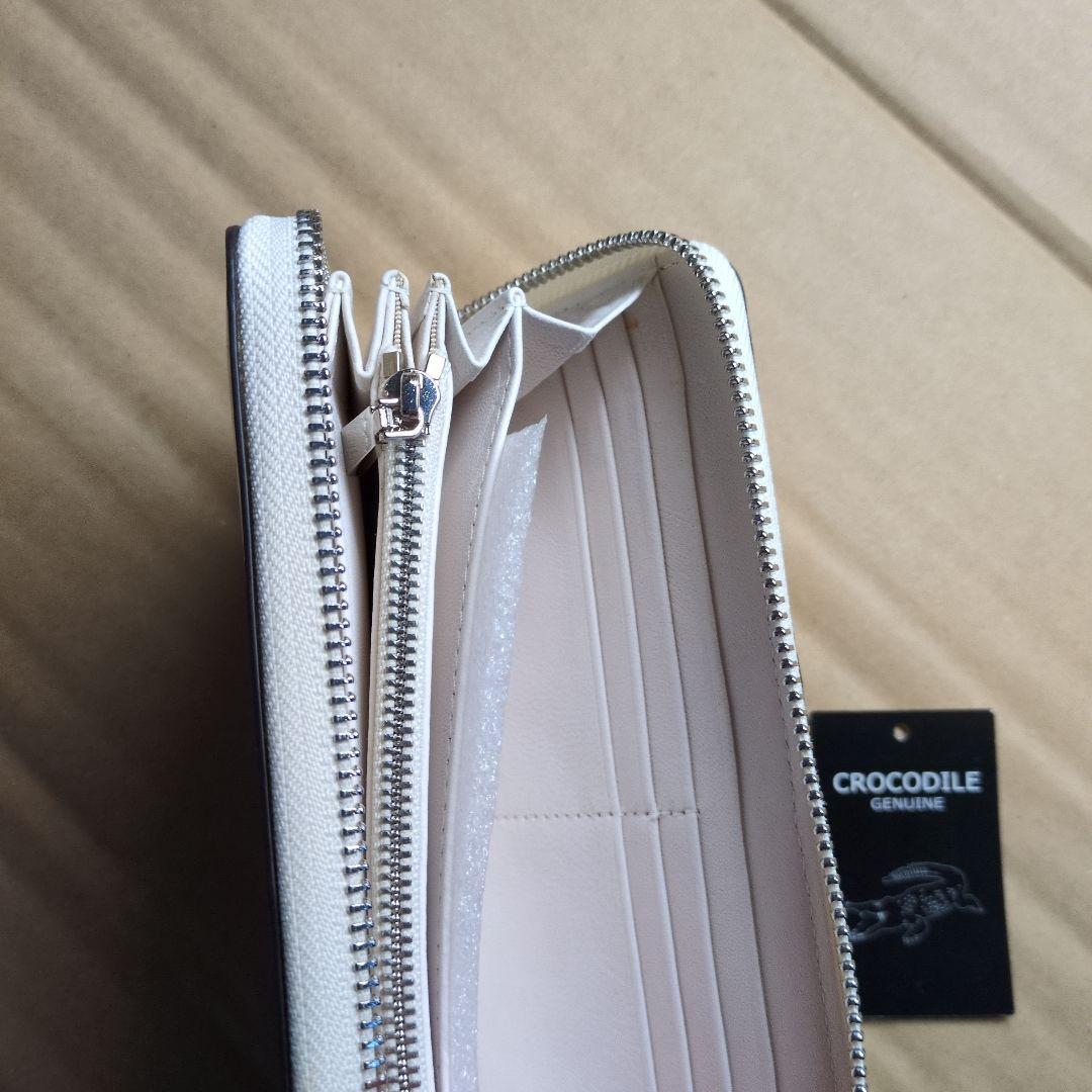 未使用ヒマラヤクロコダイルラウンド長財布