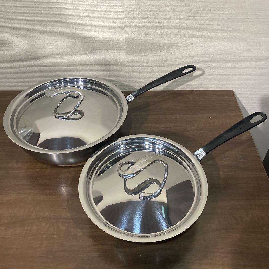 マイヤー サーキュロン ディープパン 24cm 20cm ２個セット