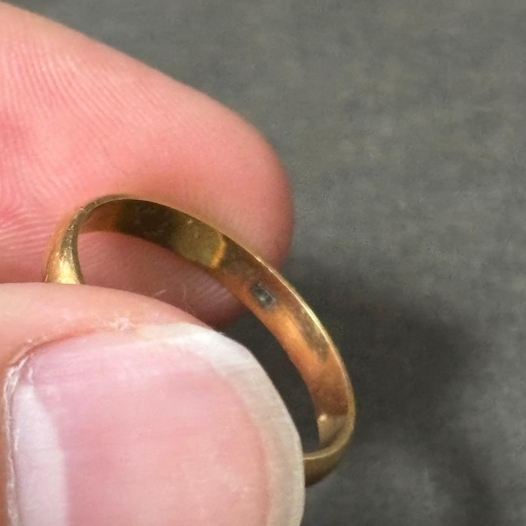う*説様 K18 リング メンズ