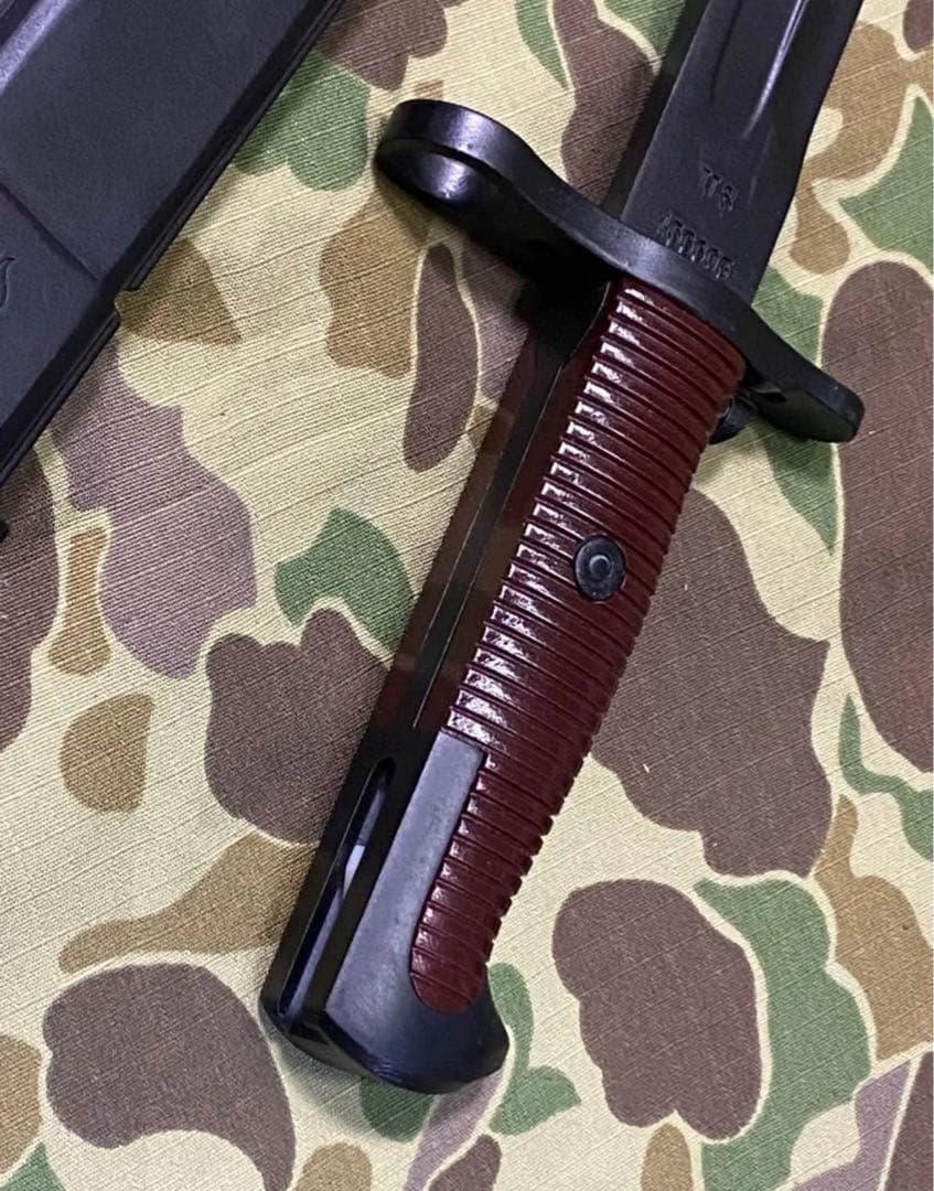 WWⅡ 米軍 M1903 スプリングフィール用銃剣と鞘（プラ製）★レプリカ★