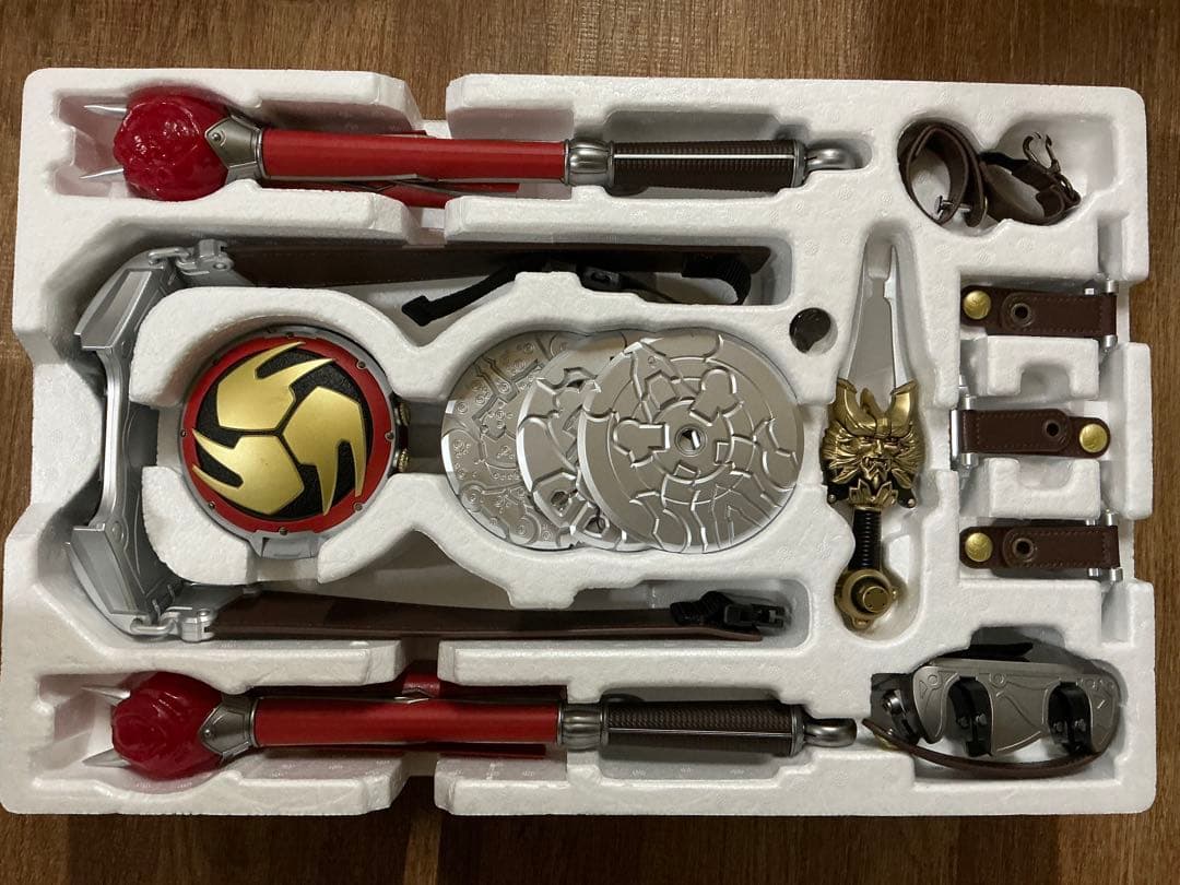 【動作確認済】 仮面ライダー響鬼 変身音叉・音角&音撃鼓・火炎鼓&音撃棒・烈火