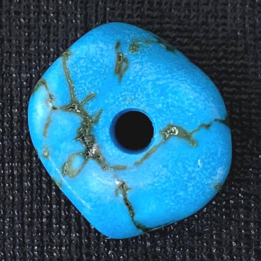 未使用品 LARRY SMITH TURQUOISE NUGGET BEAD