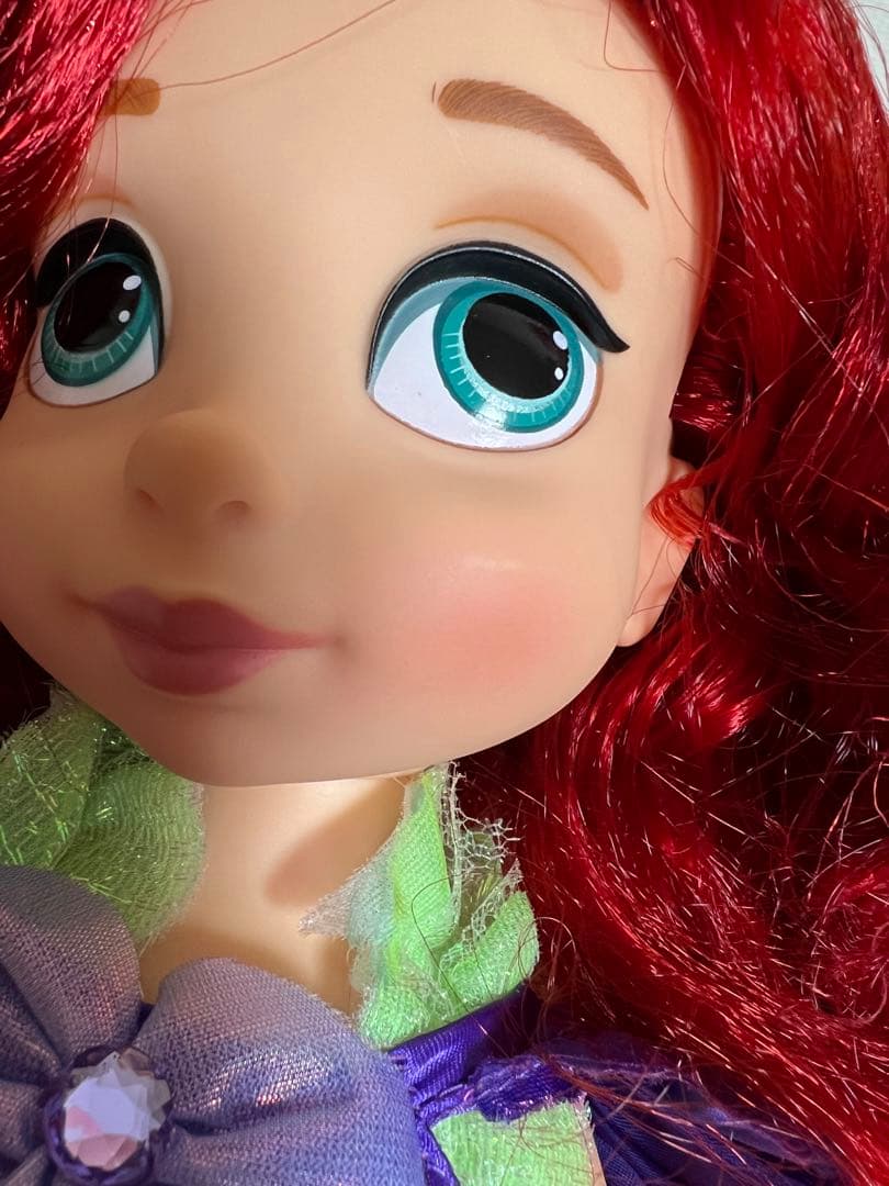 ディズニー、アニメータードールの人形（アリエル）ライト付き