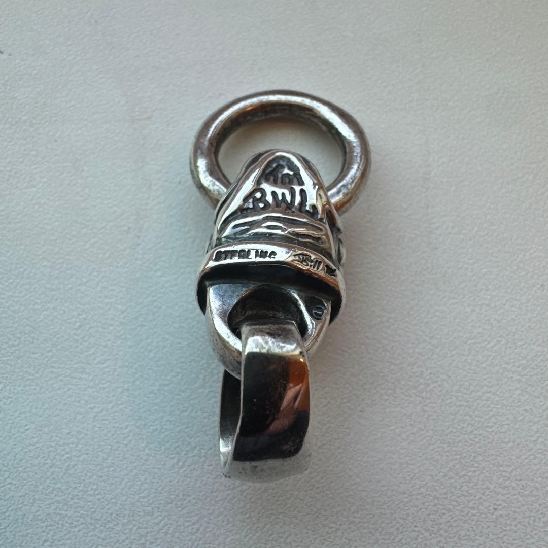 ビルウォールレザー パンサーヘッド ペンダントトップ（リング付き）シルバー925