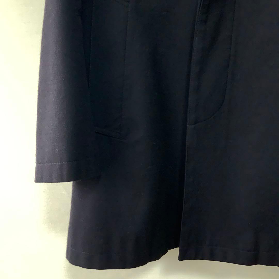 Mackintoshマッキントッシュ ステンカラーコート38ウール ブラック英国