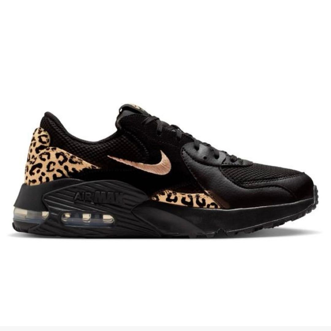 NIKE Air Max エクシー ヒョウ柄 レオパード ブラック 25.5