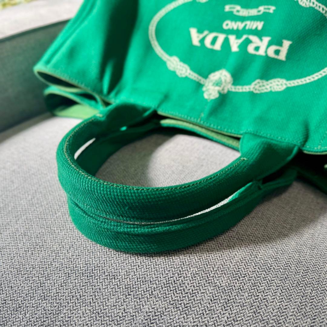 PRADA プラダ カナパ L トートバッグ グリーン