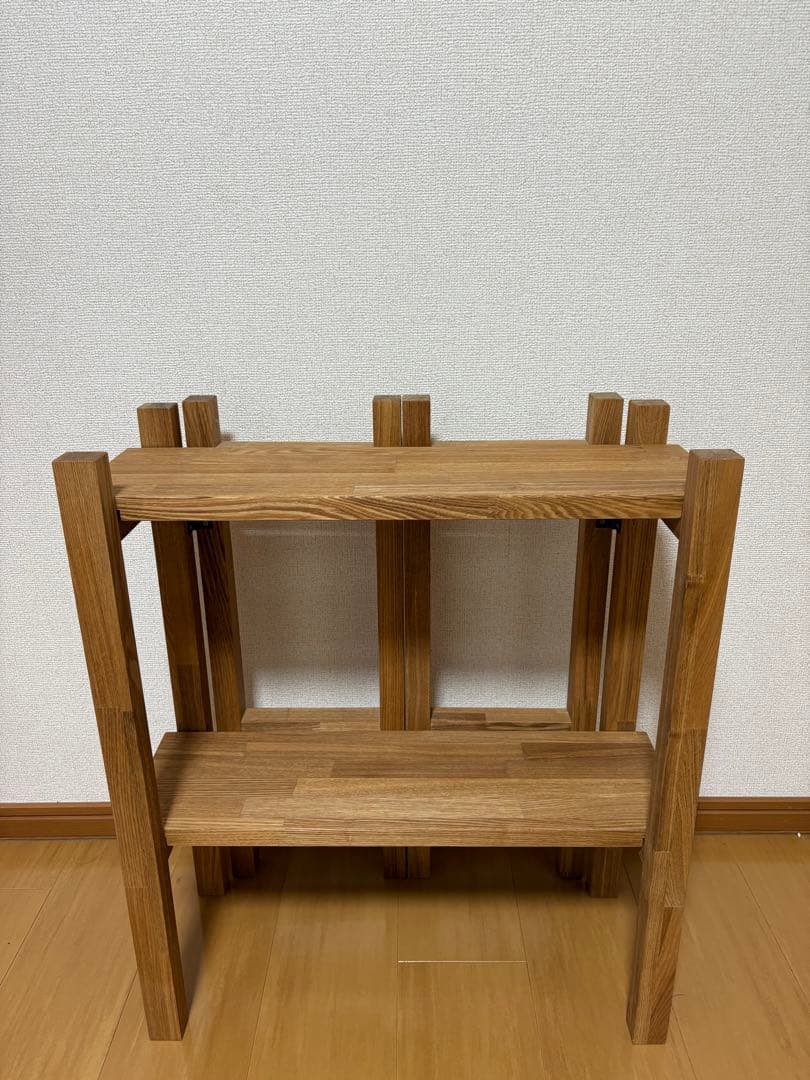 オープンラック ２段　（折り畳み式）