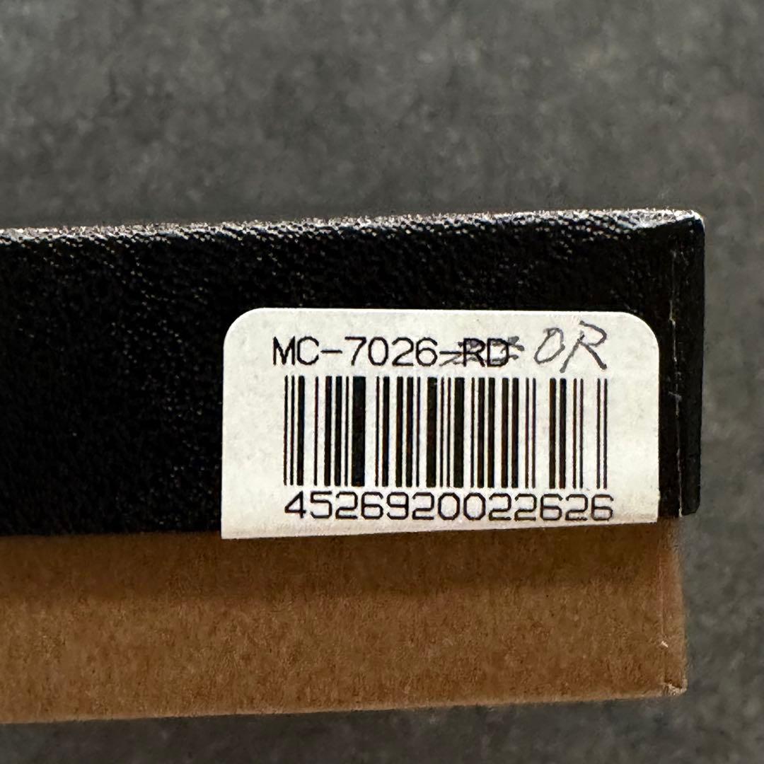 Mark Boots×BRIT HOUSE コードバン ラウンドジップ長財布 茶