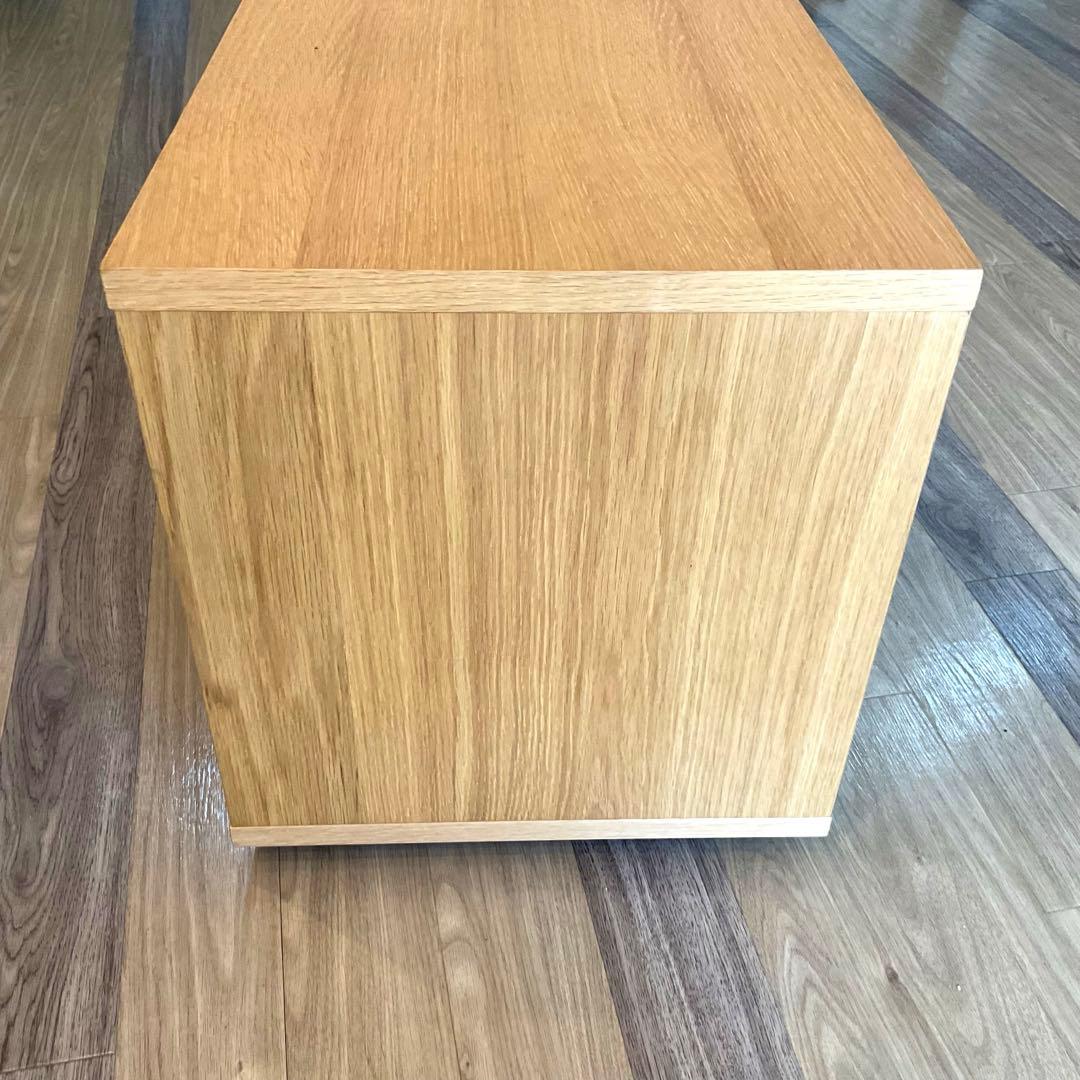 【無印良品】　スタッキングキャビネット 幅82.5cm 基本セット オーク材