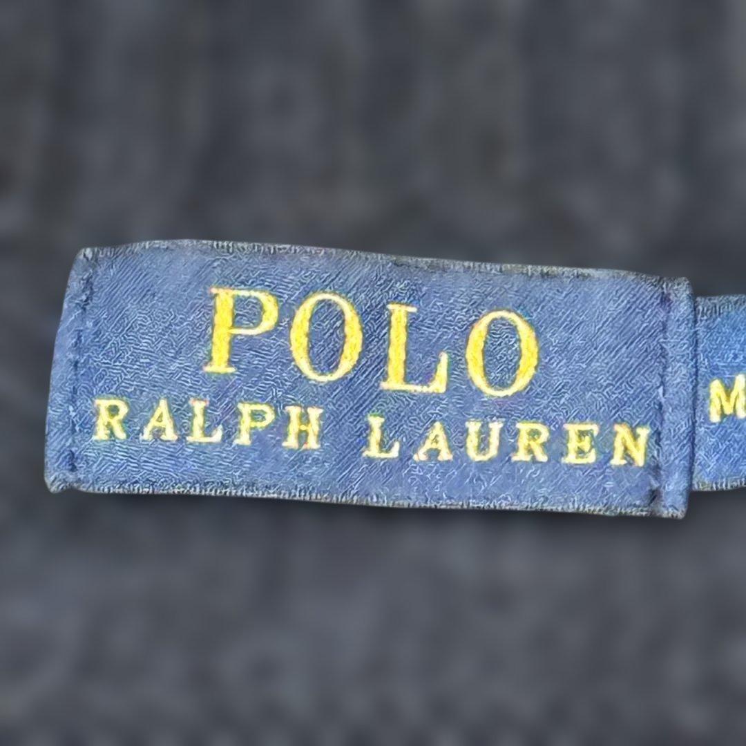 POLO RALPH LAUREN ポロベア 刺繍 コットン リネン混 M