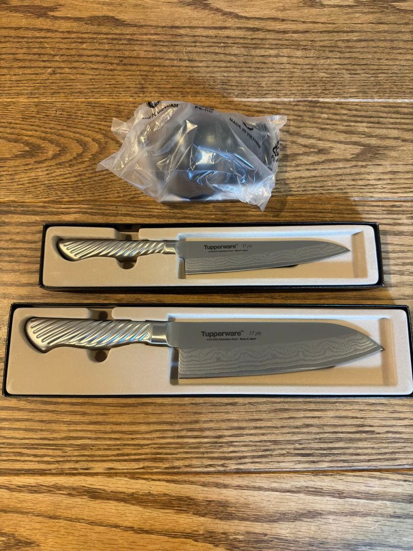 Tupperware 三徳包丁 小型包丁 シャープスター 3点セット