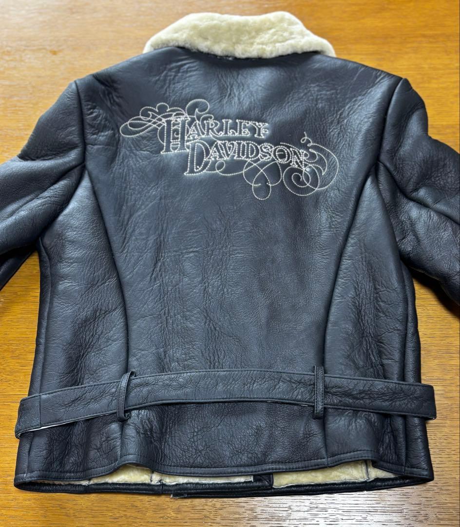 【新春SALE】Harley-Davidson リアルムートンジャケットM 女性