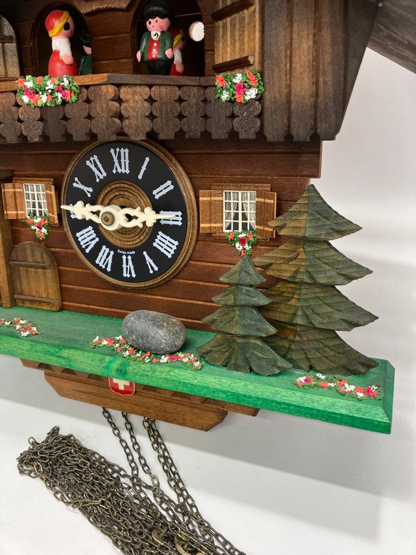 レッチャー からくり時計 カッコー時計