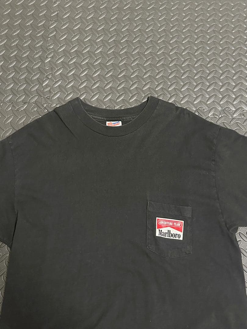 希少 Hanes タグ90s Marlboro Tee Shirt COYOTE
