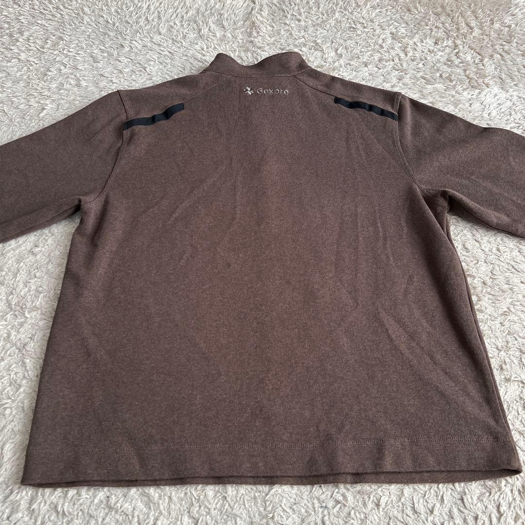 ナイキゴルフ/ハーフジップスウェット/茶系