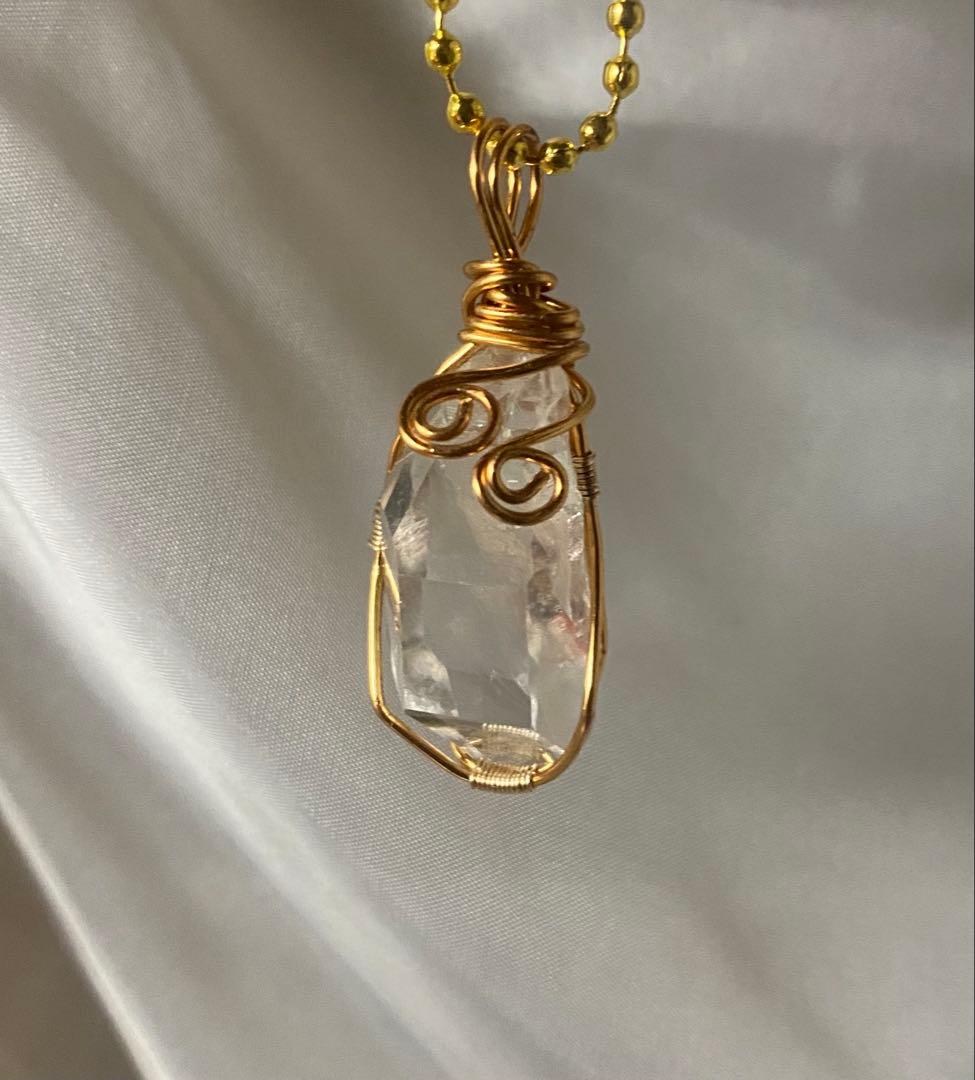 ハーキマーダイヤモンドペンダントトップ　大粒