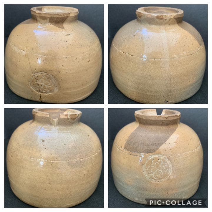 時代物　御本狂言袴 茶碗　高麗茶碗　三島丸文　三島　丸文　狂言袴　茶道具