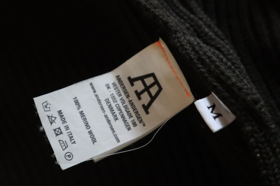 トップス ANDERSEN-ANDERSEN NAVY F-Z HUNTING G M