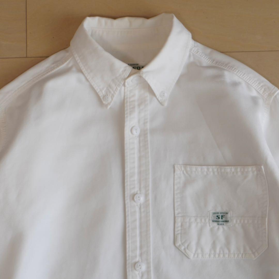 SASSAFRAS Green Thumb Shirt オックス　ホワイト M