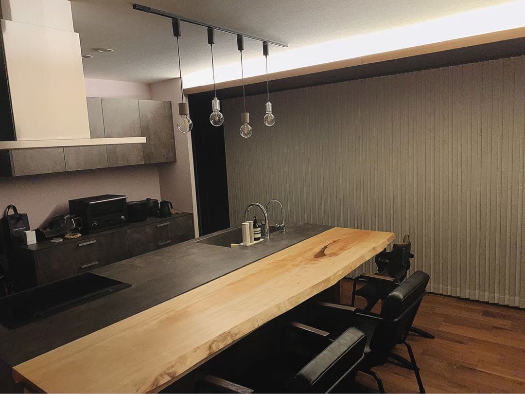 一枚板　テーブル　トチの木✳︎