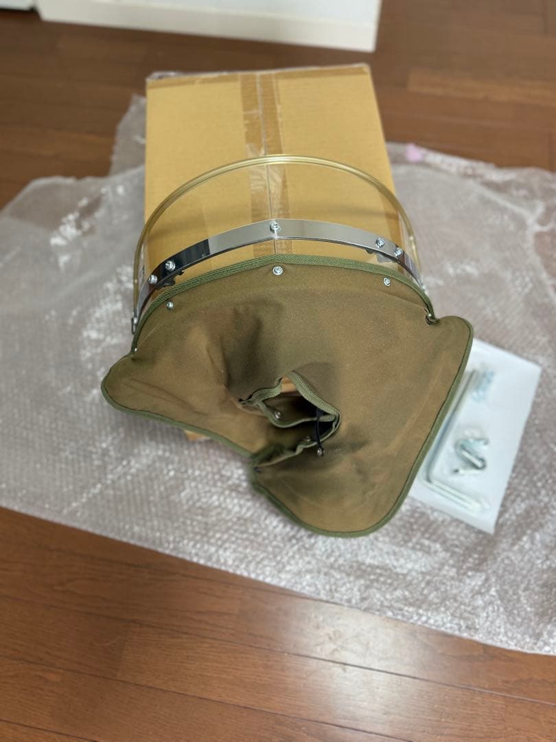 旭風防　ゼットファーザー　短風防　旧車　カーキ　緑