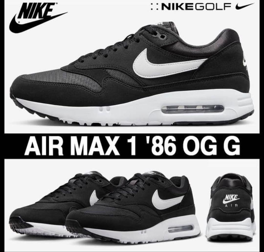 ナイキ エアマックス1 ゴルフシューズ