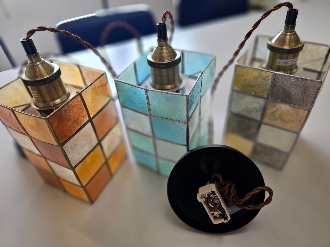 ペンダントライト3個セット