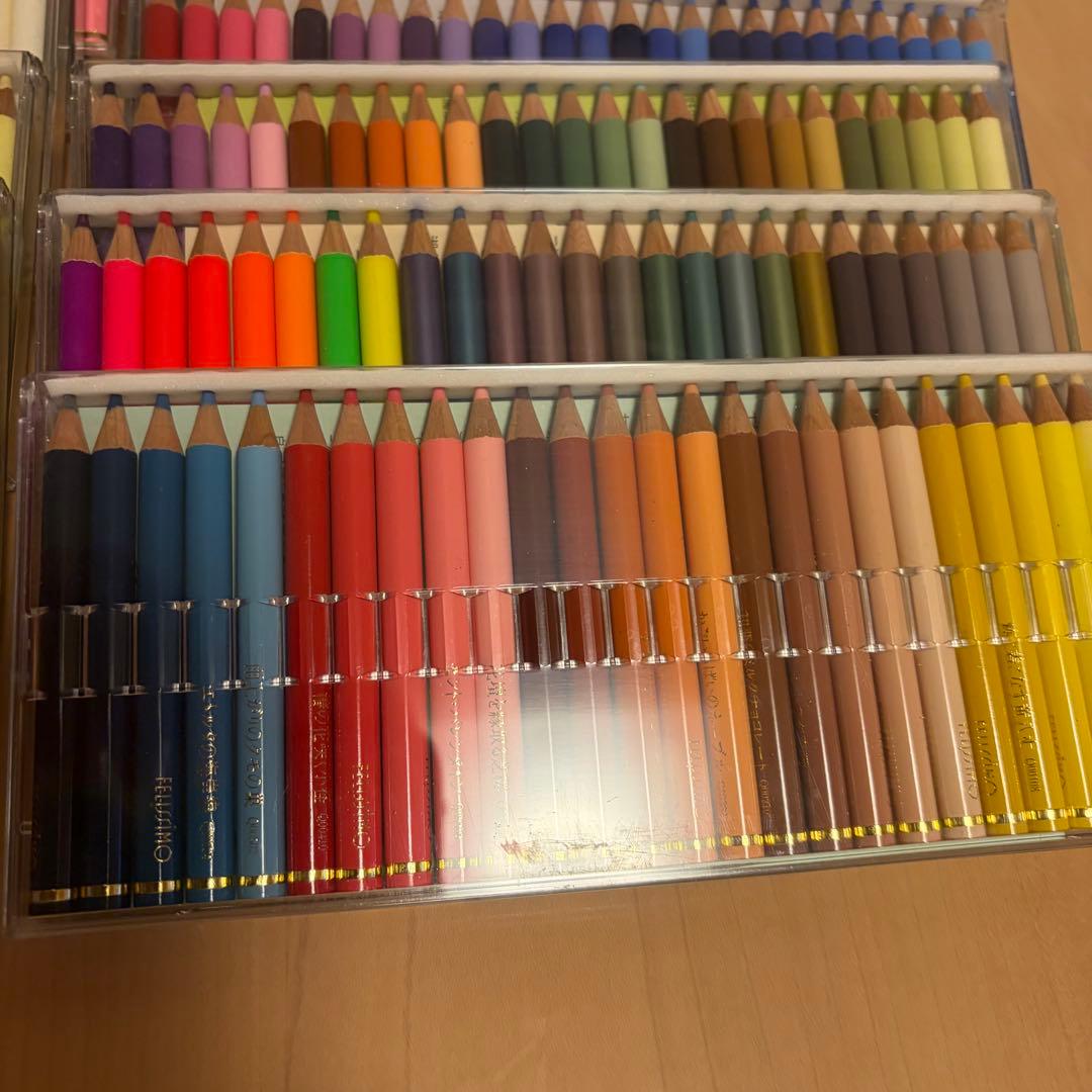 フェリシモ　ミニ色鉛筆　525本　限定カラー付き