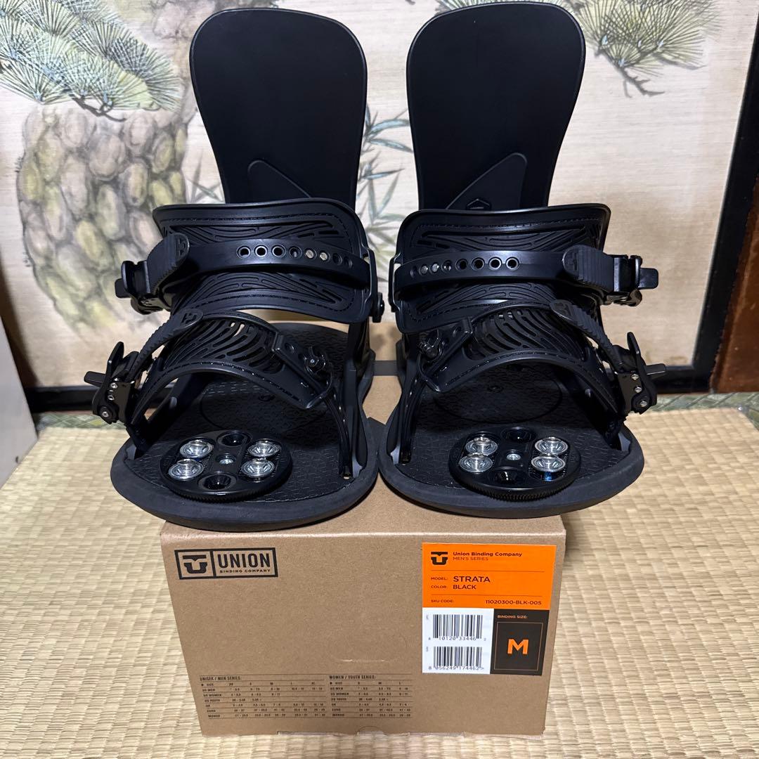 25-26 UNION BINDING STRATA BLACK Ｍサイズ