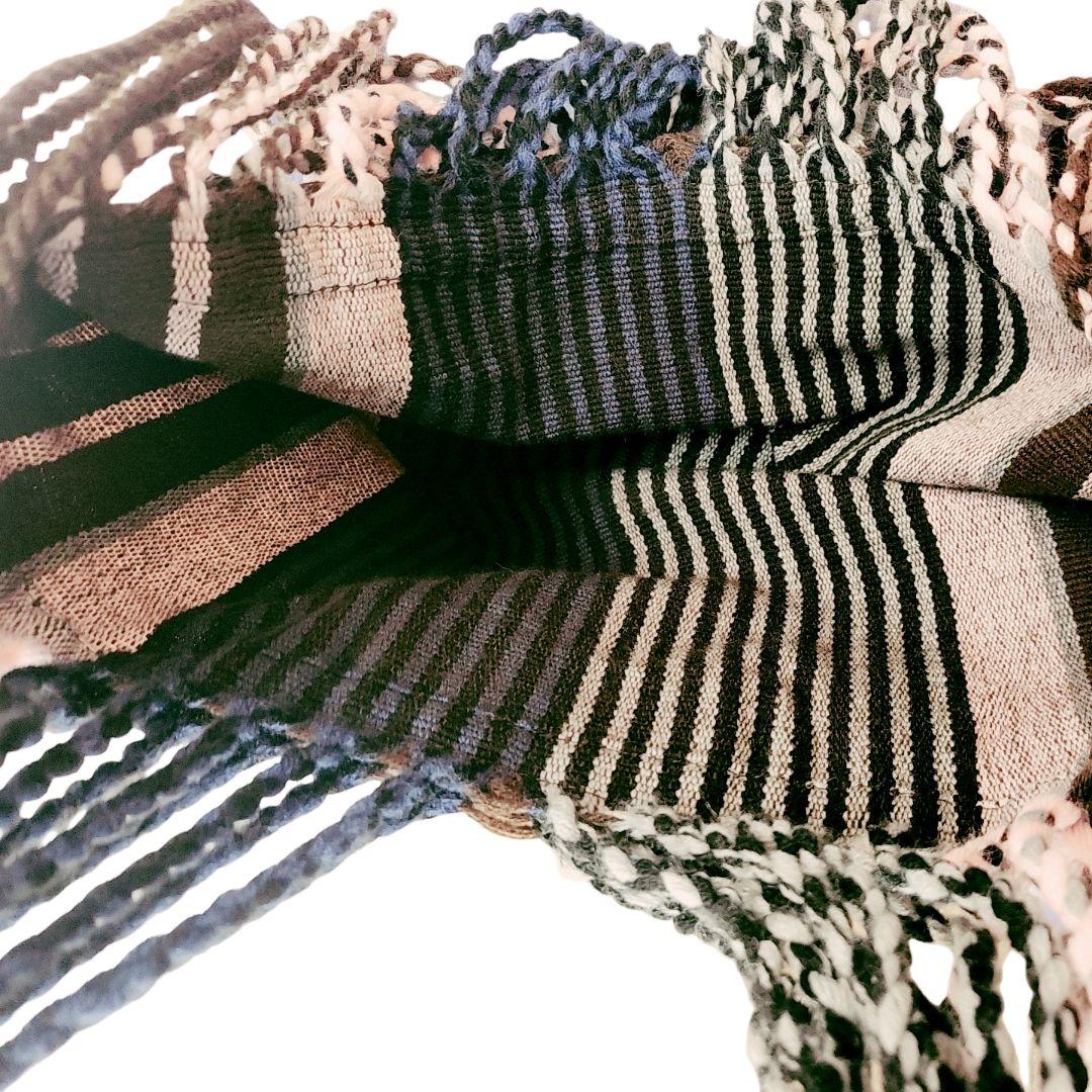 MARNI マルニ ハンモックバッグ ストライプ トートバッグ Ａ４ マルチ色