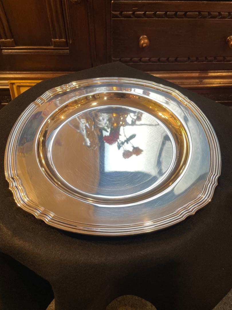 クリストフルChristful シルバープレート 大皿 29cm ディナー