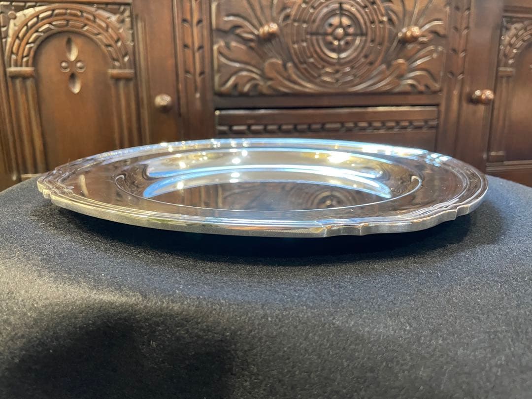 クリストフルChristful シルバープレート 大皿 29cm ディナー