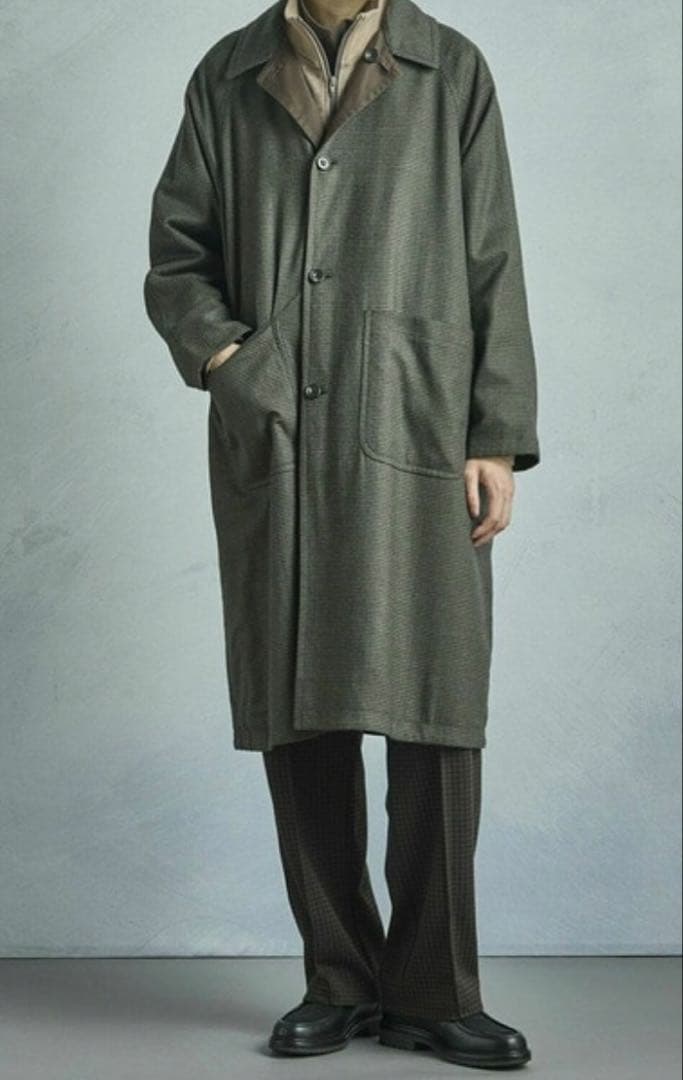 MENS BIGI 50th Anniv リバーシブルステンカラーコート