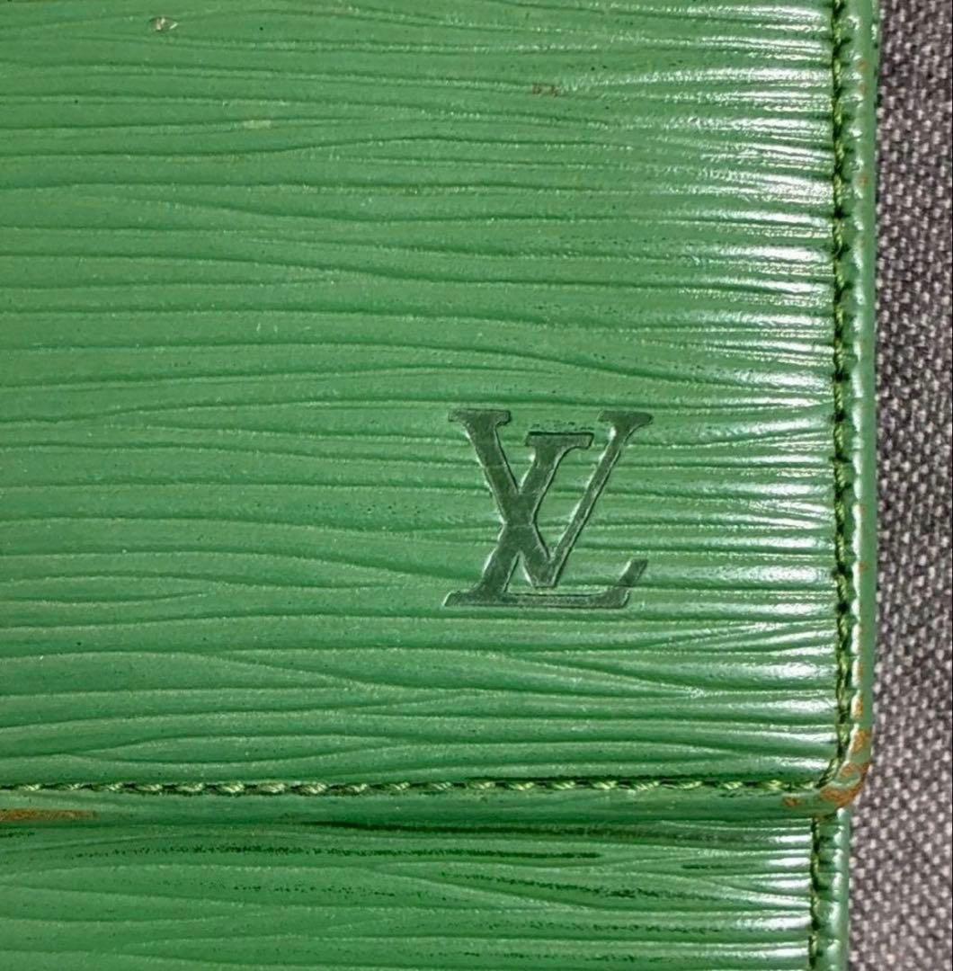 ☆*☆様 ルイヴィトン エピ ポルトモネビエカルトクレディ Wホック財布 グリー