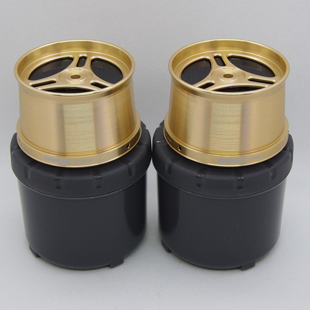 シマノ 夢屋スーパーエアロ アルミ鍛造スプール 1.5号 新品 2個セット