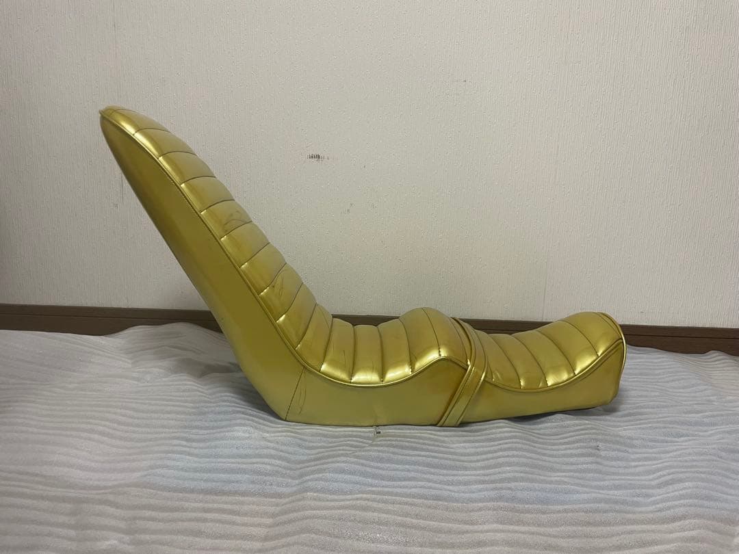 渋い！当時物！川口シート！スケベ椅子三段シート！ゴールド GS400