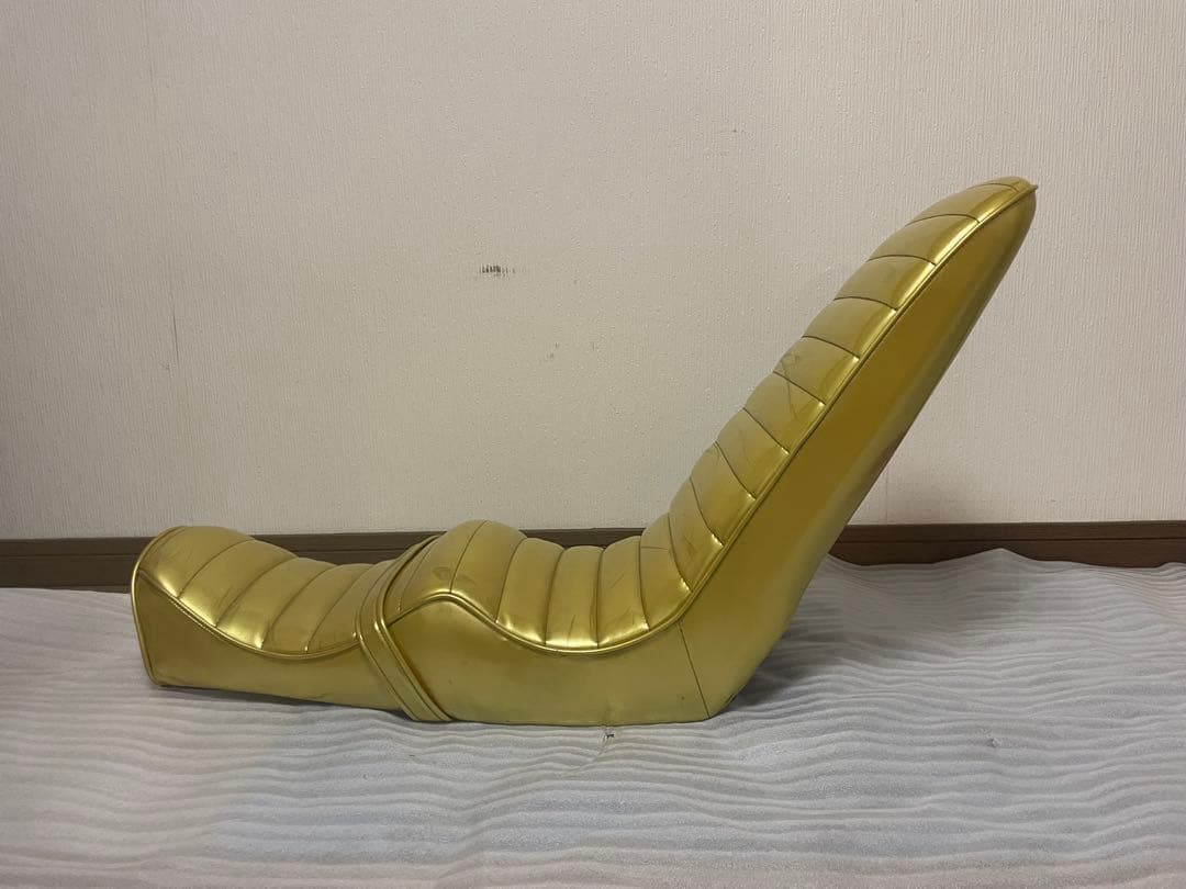 渋い！当時物！川口シート！スケベ椅子三段シート！ゴールド GS400