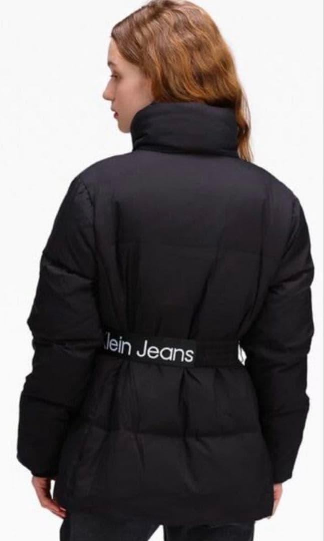 引越しセール！カルバンクライン　ベルト付き　ダウンジャケット