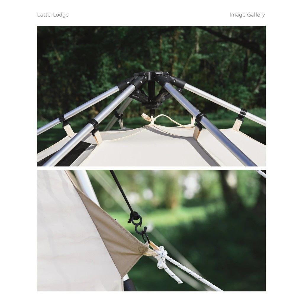 【新品】 スモア Latte Lodge ラテロッジ ワンタッチTCテント