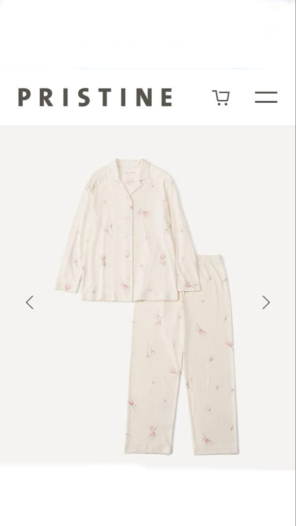 プリスティン pristine木蓮 スライスパジャマ