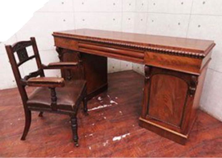 ロイズ　アンティーク　ヨーロピアン　高級　コンソールデスク