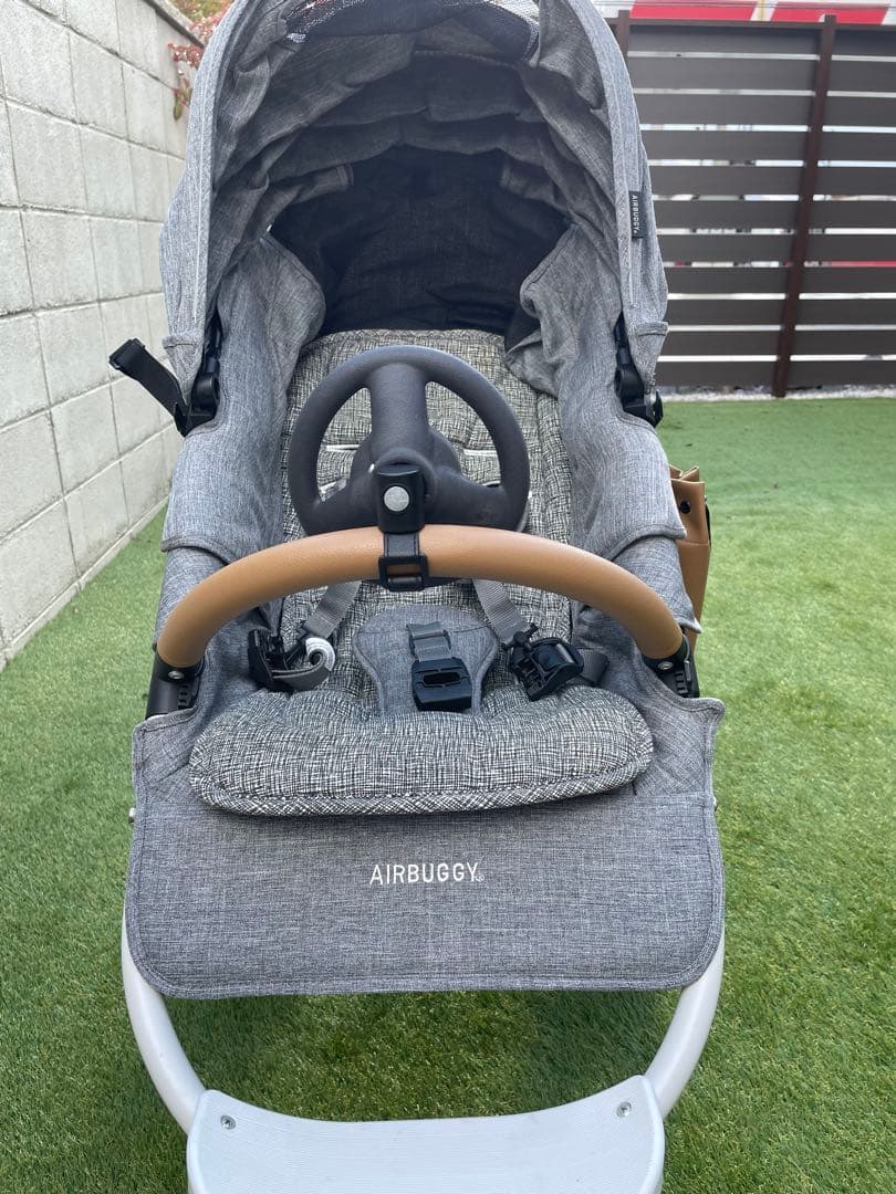 AIRBUGGY ベビーカー グレー