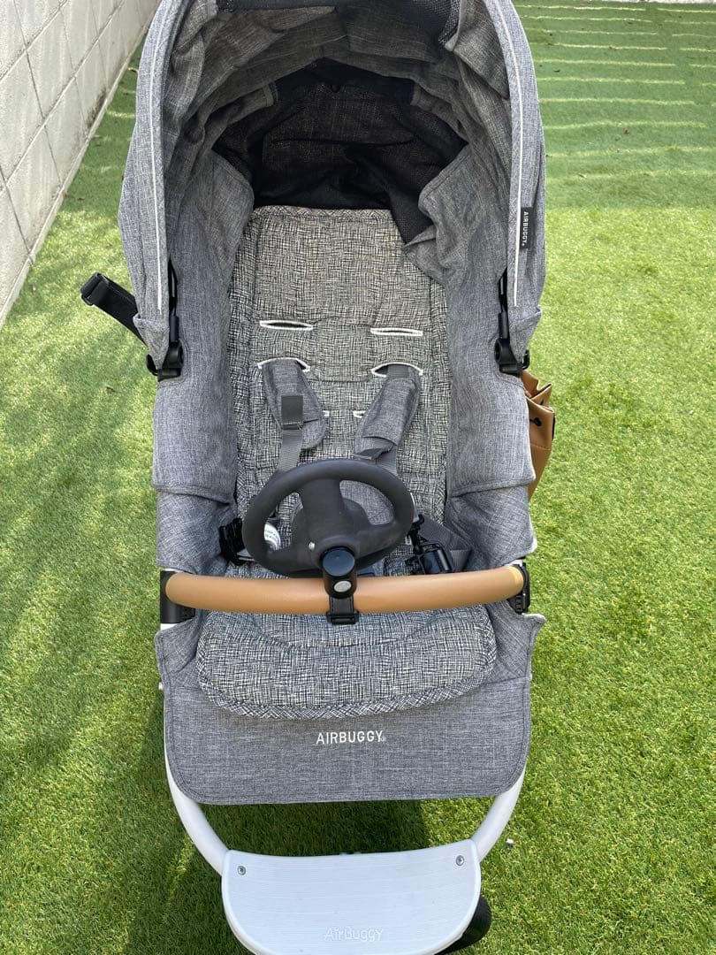 AIRBUGGY ベビーカー グレー